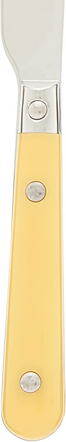 Ginkgo International Le Prix 4-Piece Stainless Steel Hostess Serving Set, Mimosa Yellow - Image 3