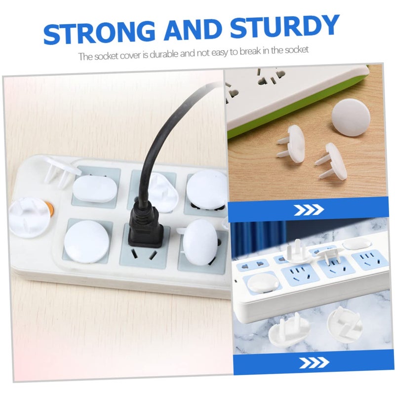 أغطية منافذ الأطفال المضادة للعبث 40 قطعة، مادة ABS، واقيات أمان سهلة التركيب للأطفال - Image 3