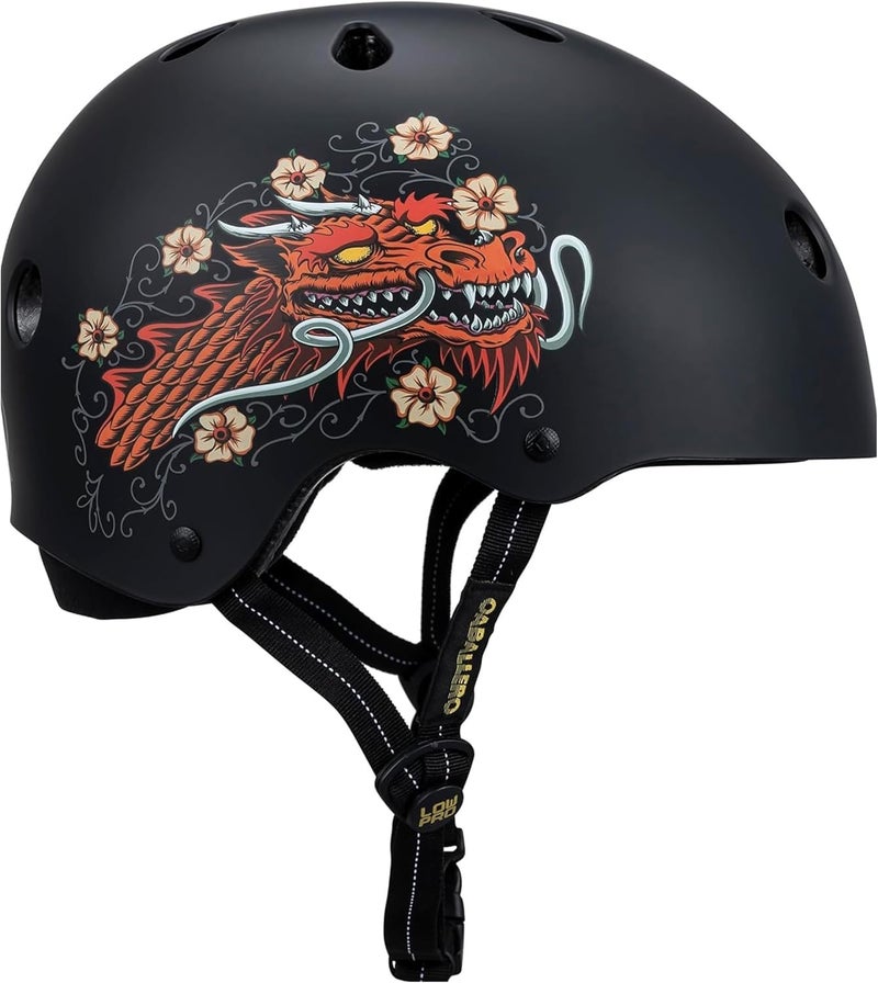 ProTec Low PRO Triple Certified Helmet Ideal for Skateboarding Bicycling BMX and Roller Skating - Image 2