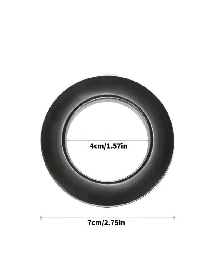 Bright Golden Plastic O Rings 5pcs For Blinds Shower Doors Noise Reducing Corrosion Resistant - Image 4