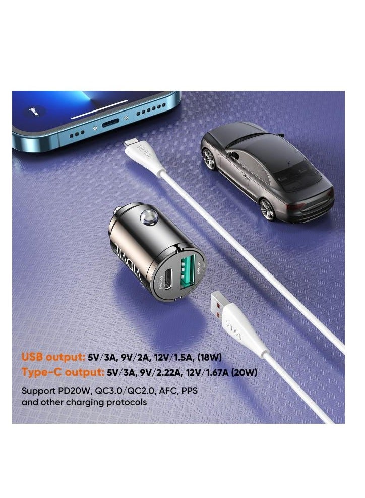 Vidvie Vidvie 20W Dual Loop Mini Fast Charger Car Charger  - Image 5