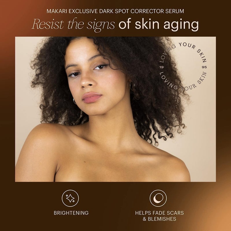 Makari Exclusive dark Spot Corrector Serum 1.7oz â€“ Brightening & Toning Body Serum with Organiclarine â€“ Advanced Active Intense Spot Treatment for Dark Spots, Scars, Sun Patches, Hyperpigmentation - Image 3