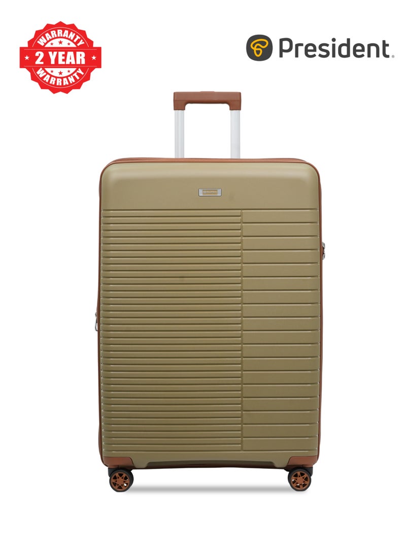 President "President 28" PP Series: Unbreakable Body | Anti-Theft Zipper | Original TSA Lock | Expandable Model-4996 ( Khaki ) - Image 1