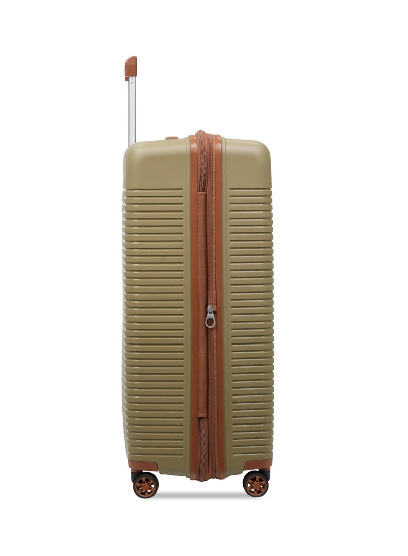 President "President 28" PP Series: Unbreakable Body | Anti-Theft Zipper | Original TSA Lock | Expandable Model-4996 ( Khaki ) - Image 4