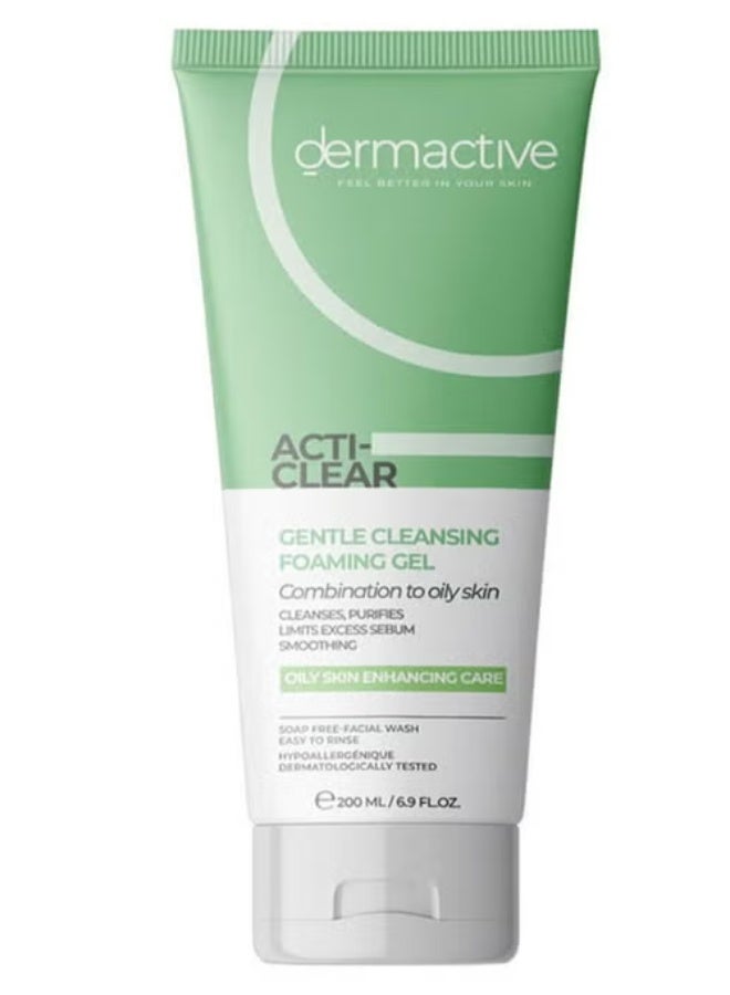 Dermactive Acti-Clear Gentle Cleansing Gel 200ML - Image 1