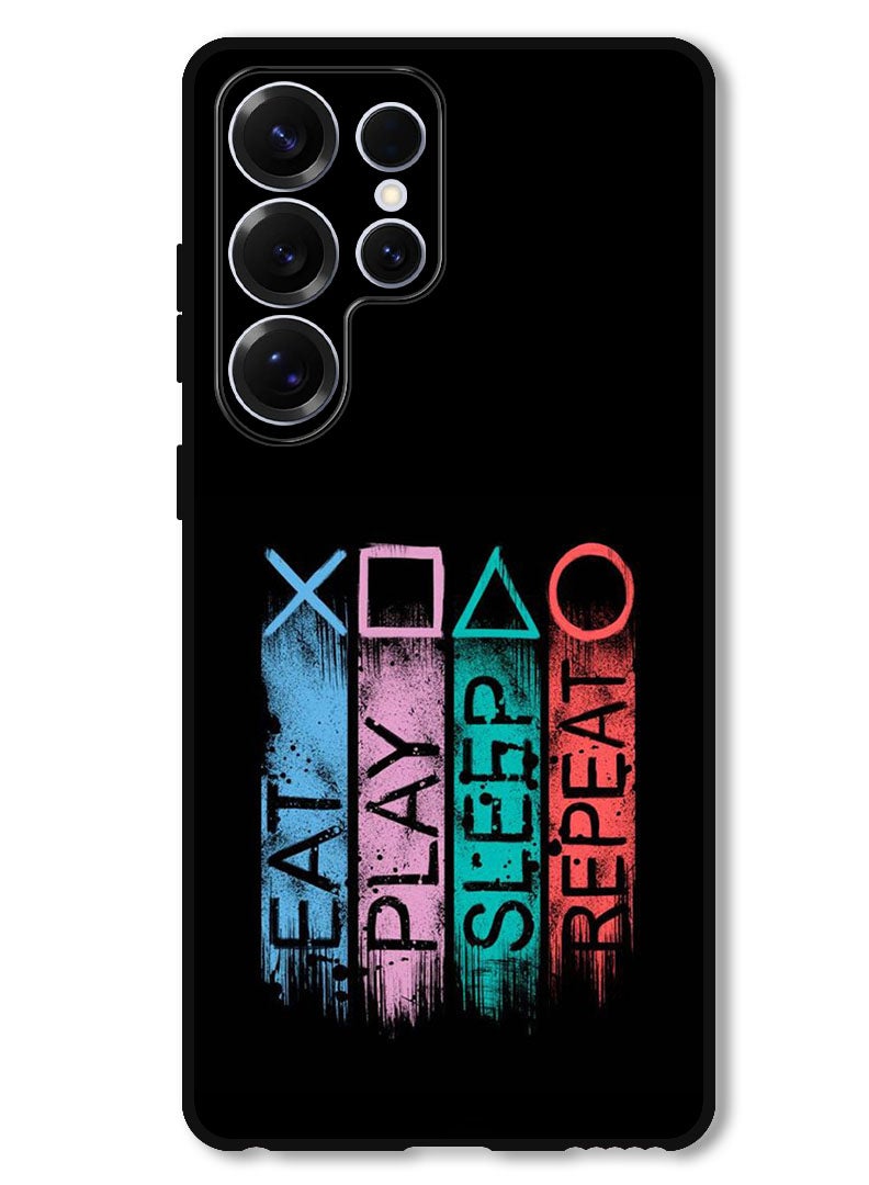 Theodor Protective Case Anti Scratch Shock Proof Bumper Cover For Samsung Galaxy S25 Ultra Eat Pla - Image 1