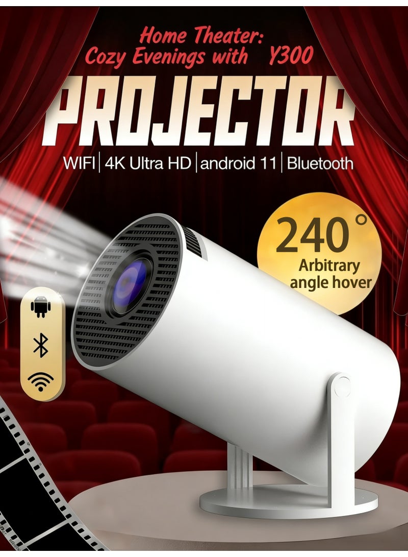 【Business Elite】Ultra-Portable Mini Projector | Wireless Multi-Screen Interaction | 3-Second Rapid Focus | Professional Presentation Assistant for Business Meetings Anytime, Anywhere - Image 1