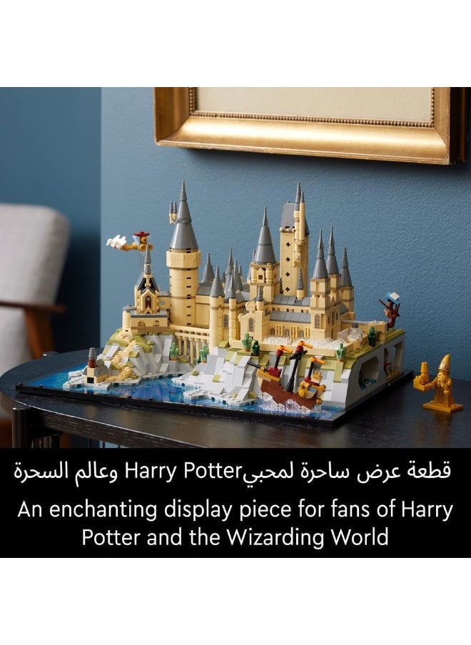LEGO - LEGO 76419 Harry Potter Hogwarts Castle and Grounds, Model Set Featuring Iconic Locations: Astronomy Tower, Great Hall, Chamber of Secrets & More, Detailed Display Model Kit for Fans and Adults - Image 1