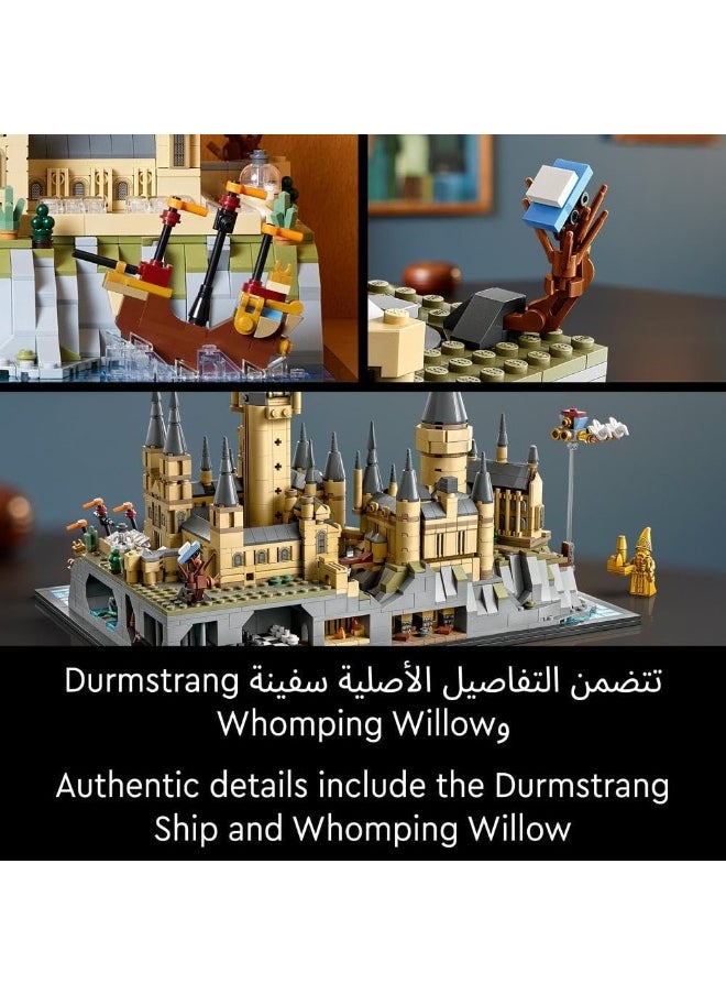 LEGO - LEGO 76419 Harry Potter Hogwarts Castle and Grounds, Model Set Featuring Iconic Locations: Astronomy Tower, Great Hall, Chamber of Secrets & More, Detailed Display Model Kit for Fans and Adults - Image 1