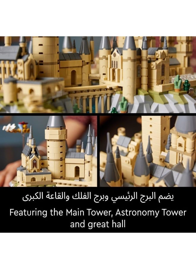 LEGO - LEGO 76419 Harry Potter Hogwarts Castle and Grounds, Model Set Featuring Iconic Locations: Astronomy Tower, Great Hall, Chamber of Secrets & More, Detailed Display Model Kit for Fans and Adults - Image 1