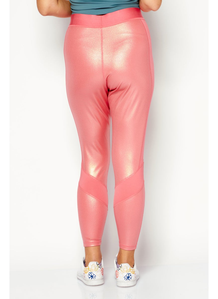 PUMA Women Sportswear Fit 7/8 Training Tight, Pink  - Image 2