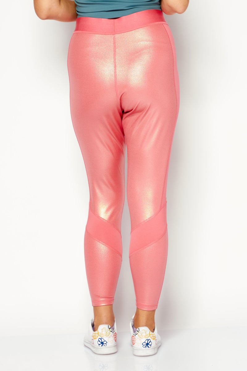 PUMA Women Sportswear Fit 7/8 Training Tights, Pink - Image 4