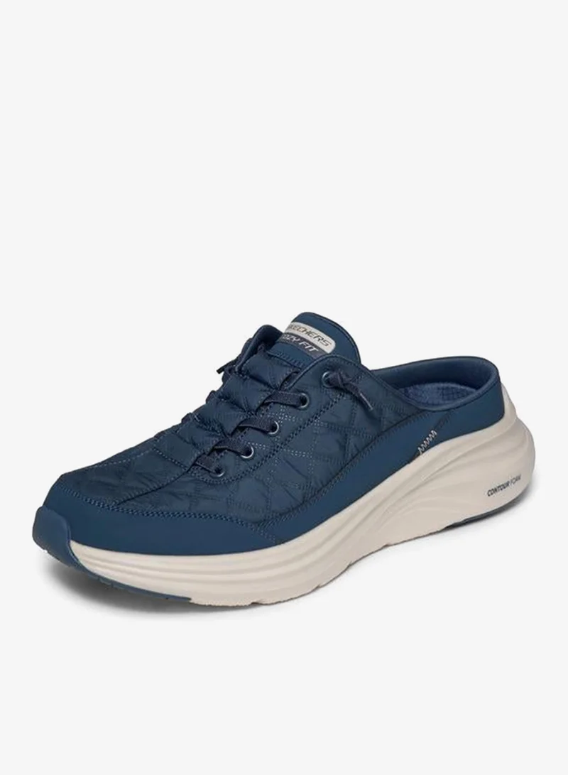 Skechers NAVY MESH/DURALEATHER Contour Foam for Men | Best Price UAE