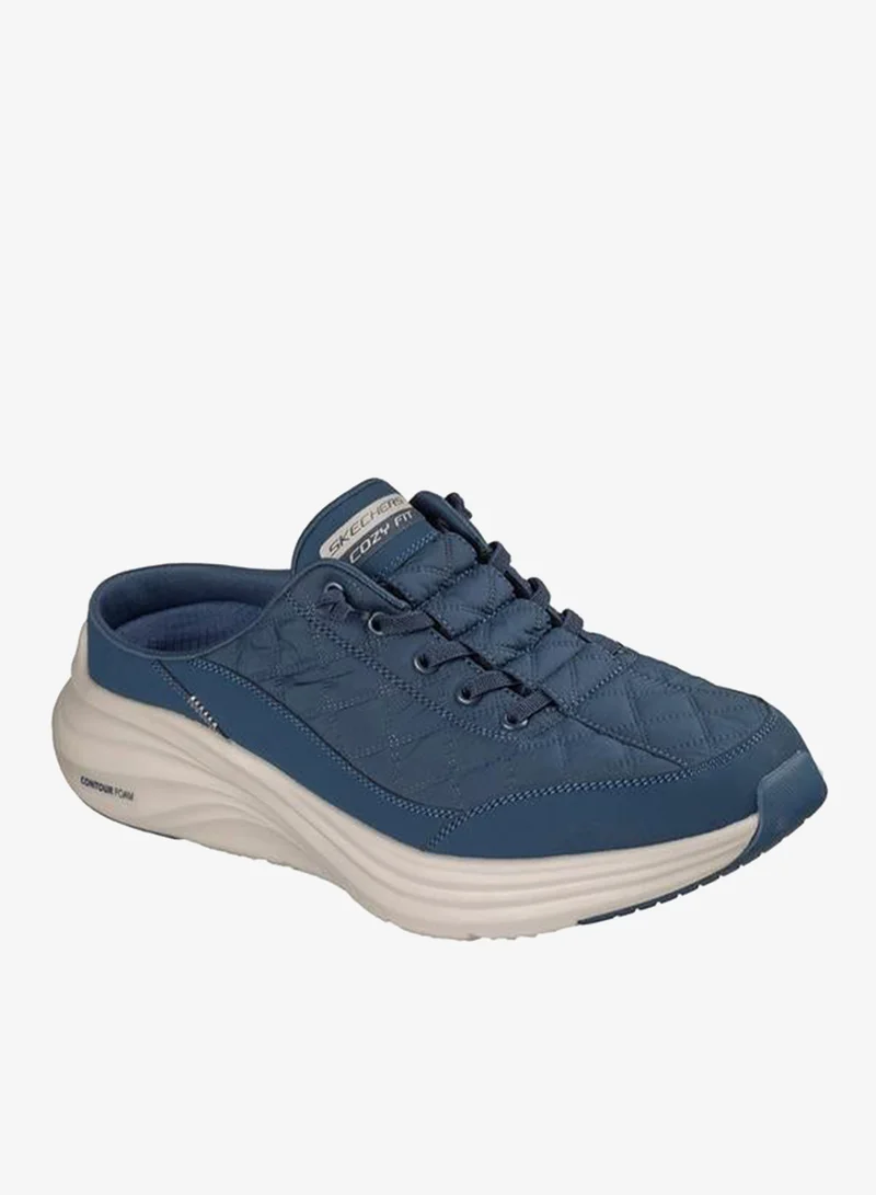 Skechers NAVY MESH/DURALEATHER Contour Foam for Men | Best Price UAE