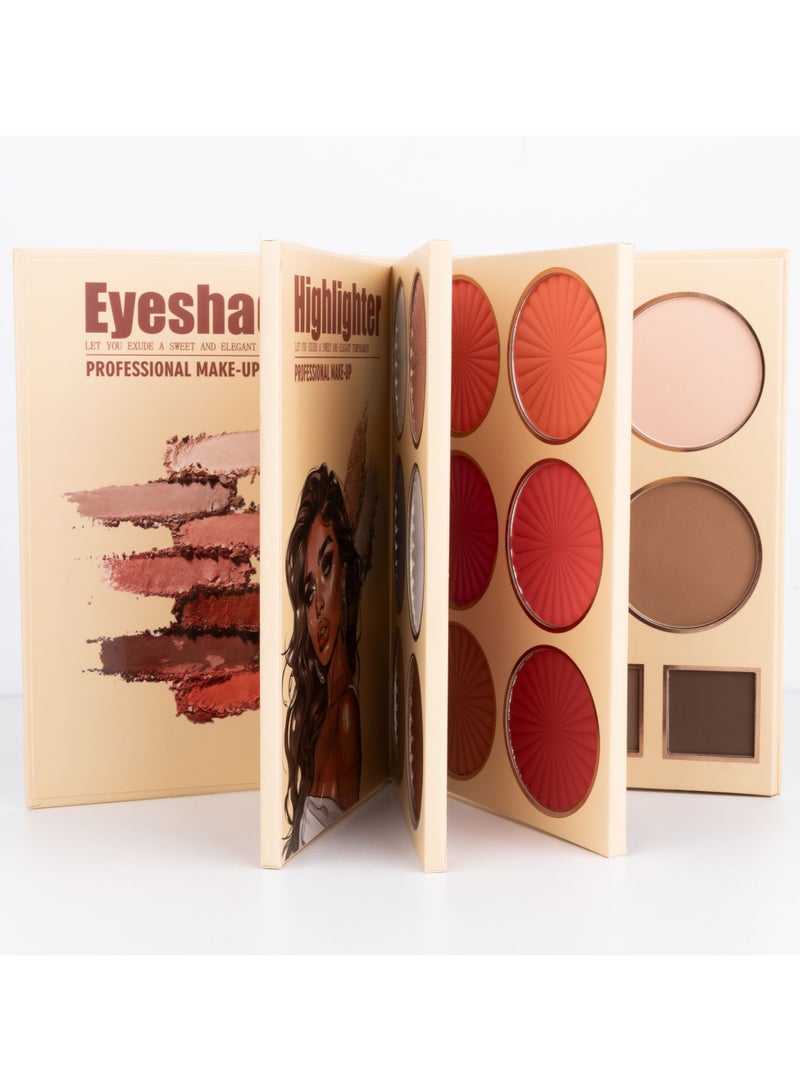 Me Now 43 Colors Makeup Eyeshadow Palette - Image 1