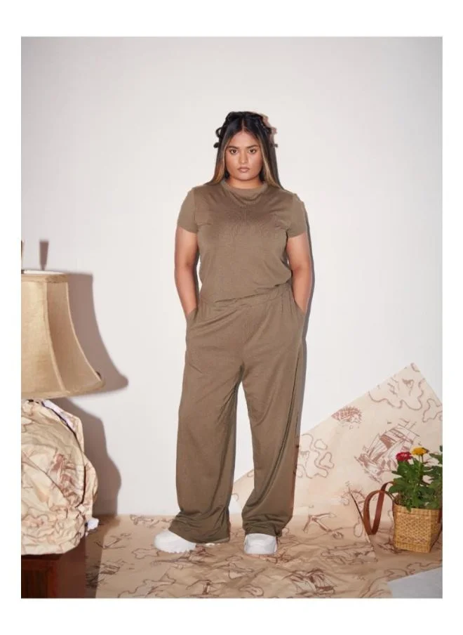 نسيسيرا Olive Supima Co-ord Set