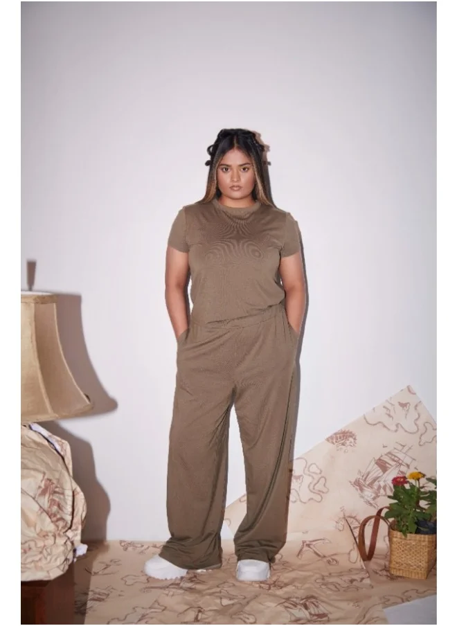 NeceSera Olive Supima Co-ord Set