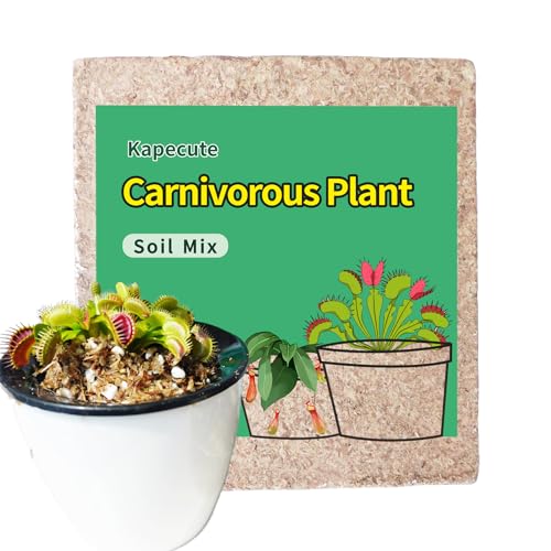 Kapecute Carnivorous Plant Soil Mix 2 Qts, Include Perlite and Sphagnum Moss Debris, Great Potting Soil for Venus Fly Traps, Pitcher Plants, Sundews - Image 5