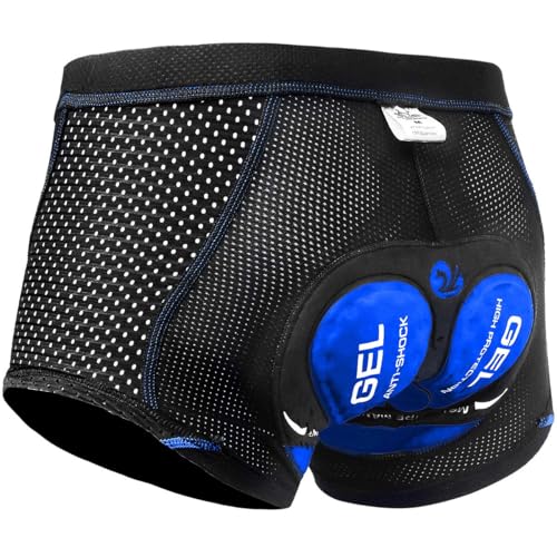 Xtiger X-TIGER Men's Cycling Underwear Shorts 5D Padded Gel,MTB Biking Shorts Pants with Breathable,Adsorbent Design - Image 1