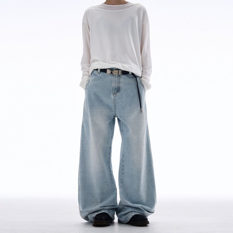 Vintage Classic European-American Design Daily Commute Jeans  Size_S - Image 2
