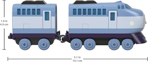 THOMAS & FRIENDS قطار كينجي من توماس وأصدقائه من فيشر-برايس، لعبة قطار مصنوعة من الصب، للأطفال في مرحلة ما قبل المدرسة من عمر 3 سنوات وما فوق - Image 3