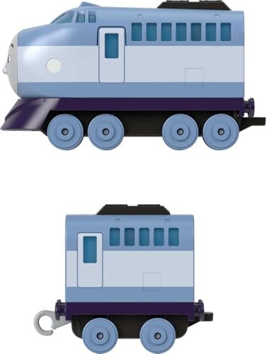 THOMAS & FRIENDS قطار كينجي من توماس وأصدقائه من فيشر-برايس، لعبة قطار مصنوعة من الصب، للأطفال في مرحلة ما قبل المدرسة من عمر 3 سنوات وما فوق - Image 5