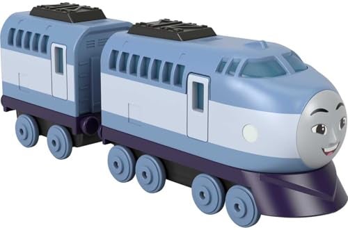 THOMAS & FRIENDS قطار كينجي من توماس وأصدقائه من فيشر-برايس، لعبة قطار مصنوعة من الصب، للأطفال في مرحلة ما قبل المدرسة من عمر 3 سنوات وما فوق - Image 4