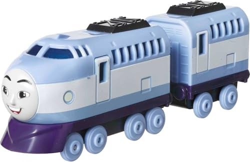 THOMAS & FRIENDS قطار كينجي من توماس وأصدقائه من فيشر-برايس، لعبة قطار مصنوعة من الصب، للأطفال في مرحلة ما قبل المدرسة من عمر 3 سنوات وما فوق - Image 1