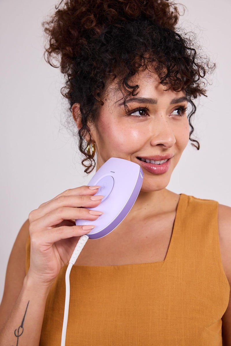 SmoothSkin Pure Mini Lite IPL Lilac Hair Removal Device Compact AtHome Laser Hair Removal for Women Safe for Face Body Permanent Hair Reduction Gentle Painless SalonQuality Results
