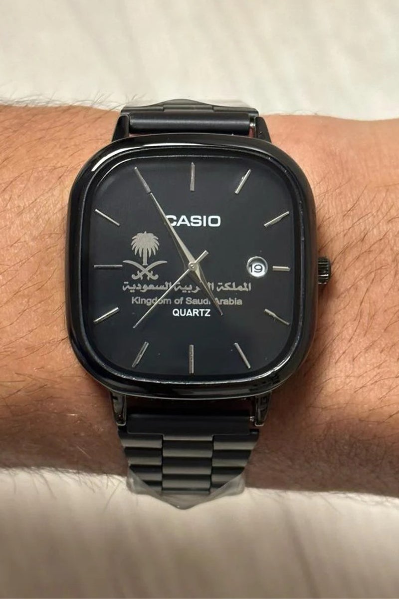 CASIO LTP Black Water-Resistant Watch