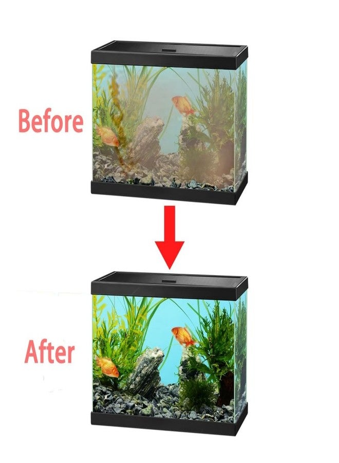 أقراص تنقية مياه أحواض السمك، أقراص تنقية مياه أحواض السمك القوية، تزيل العكارة بكفاءة وتحسن جودة المياه، وتزيل جميع أنواع العكارة من مياه أحواض السمك (5 قطع) - Image 3