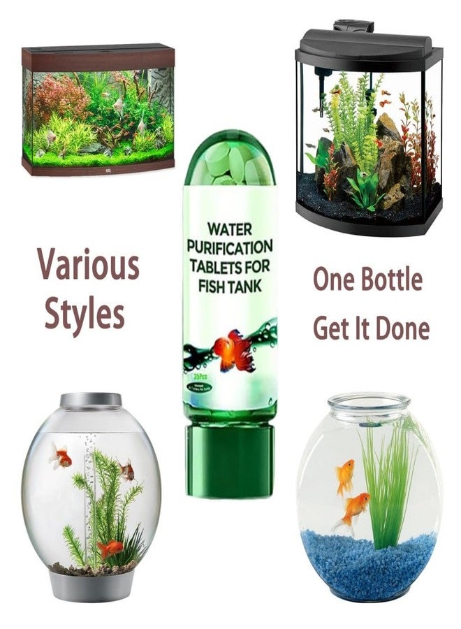 أقراص تنقية مياه أحواض السمك، أقراص تنقية مياه أحواض السمك القوية، تزيل العكارة بكفاءة وتحسن جودة المياه، وتزيل جميع أنواع العكارة من مياه أحواض السمك (5 قطع) - Image 4