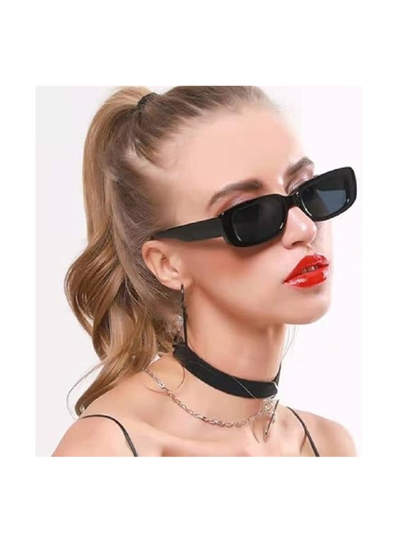 Classic and sophisticated black sunglasses combine timeless elegance with full sun protection to give you a confident look that's suitable for every occasion - Image 3