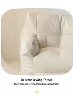 Generic Bean Cushion, Lightweight, Seating For Two, Bean Bag, Extra Large, Bean Sofa, Fatigue Relief, Sofa Cushion, Removable, Washable, Can Be Used As An Armrest On Both Sides, Corner Sofa, Patchwork Sofa, A Small Sofa That You Can Lie Down And Sleep On In The Balcony, Soft Sofa.  - Image 5