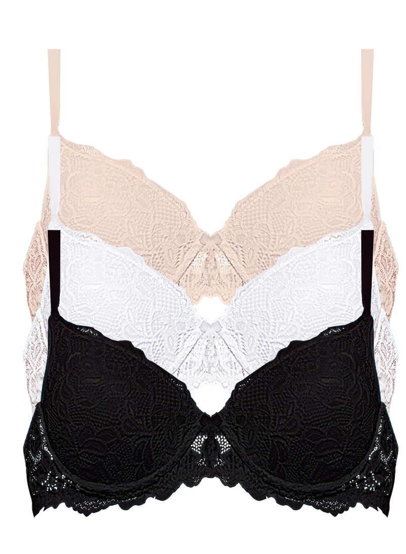 Dadoush LACE BRA WITH SOFT CUP  - Image 2