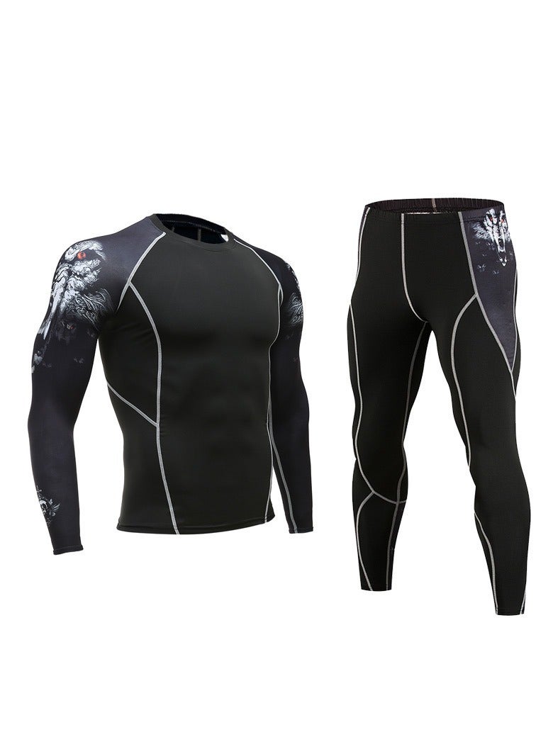 Activities Outdoor Sports Sets Tight Stretch Black - Image 1