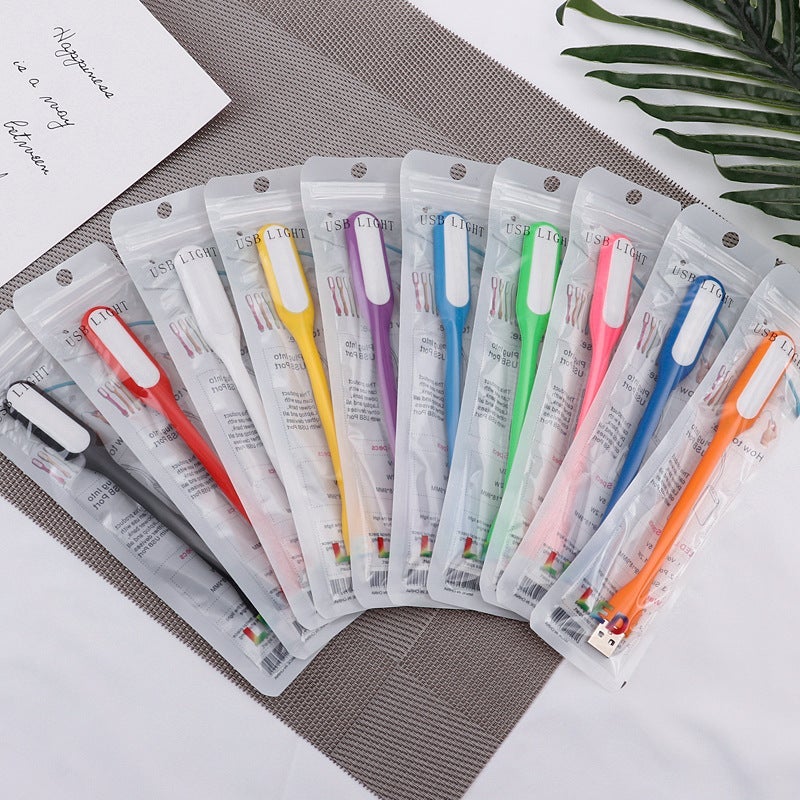 مصباح LED محمول صغير على شكل حرف ضوء ليلي USB لمكتب الكمبيوتر حماية العين توفير الطاقة مكتب إبداعي - Image 3
