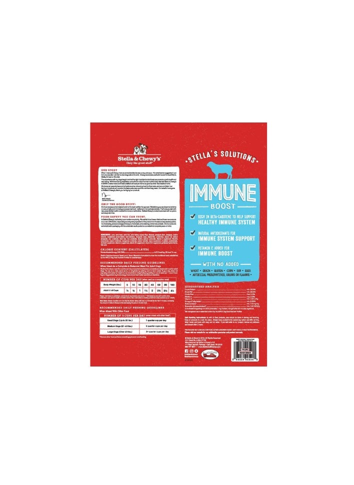 Stella & Chewys Stella & Chewys Immune Boost Grass Fed Lamb Recipe 13oz, Stella & Chewys pet food, Stella's Solutions, Stella & Chewy dog food, Stella Solutions for dog, natural pet food; natural chicken dog food, best pet food for dog, Dog food,  - Image 2