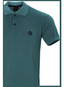 Men's Dark Turquoise Polo Neck Piping Summer Cotton Short Sleeve T Shirt - pzsku/Z83B0FA05C3665C58A4A5Z/45/_/1725352808/d1ddecb4-d1cf-41d6-8d51-601aed820e74