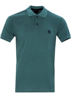 Men's Dark Turquoise Polo Neck Piping Summer Cotton Short Sleeve T Shirt - pzsku/Z83B0FA05C3665C58A4A5Z/45/_/1725352821/928641f1-81c0-4468-9f9b-dd5abd55ed25