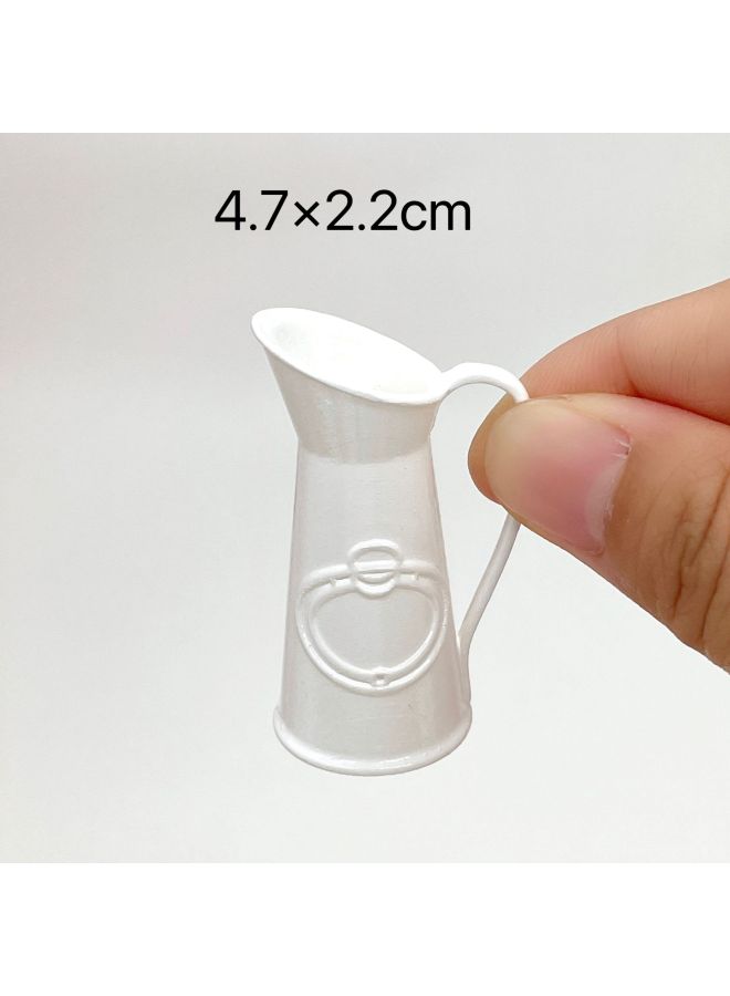 زينة مزهرية منزل دمى صغيرة مطبوعة بتقنية الراتنج 3D لمحاكاة الأزهار، props تصوير منزل اللعب، ألعاب منزلية - اللون: الطراز الثاني - Image 3