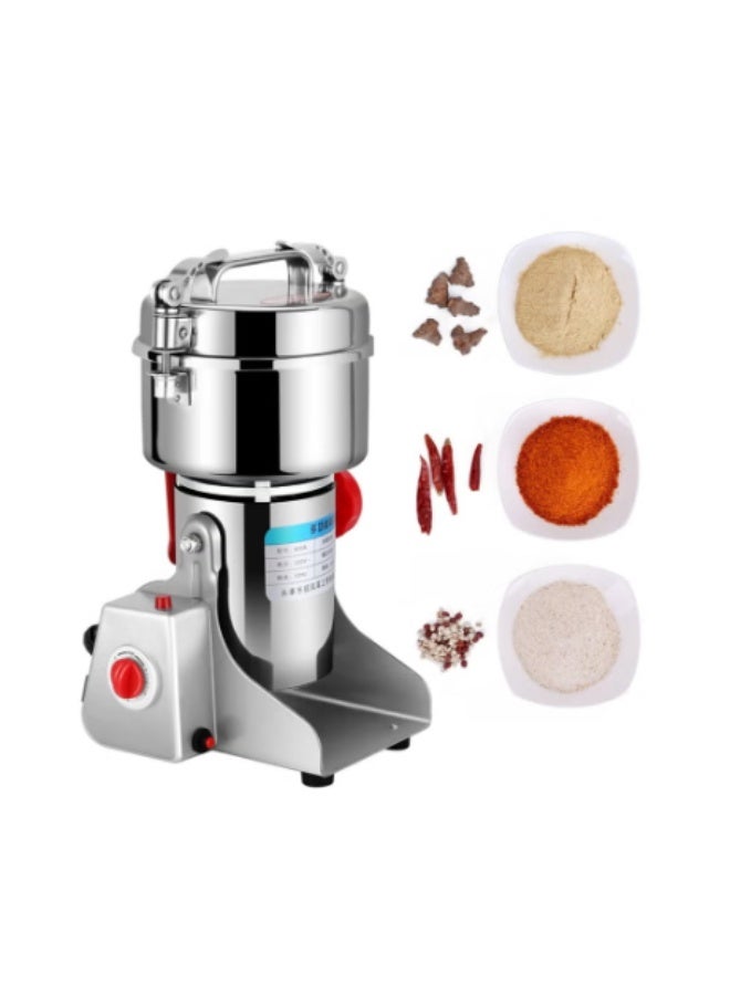 دينكس مطحنة كهربائية 800 جرام بقدرة 3000 واط ، مطحنة قهوة كهربائية للحبوب والتوابل والطعام الجاف (مع 22 قطعة اضافية قطع غيار) - Image 5