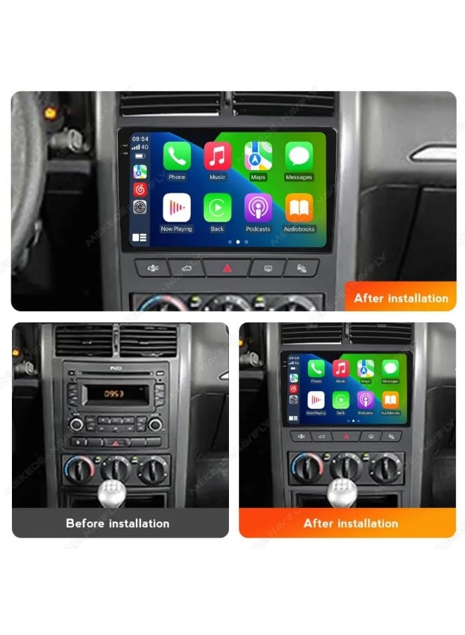 Vierex Fit Peugeot 405 Car Stereo Peugeot 405 2015-2020 With Apple Carplay Android Auto Wireless WiFi DSP FM&AM BT AHD Camera Included Fast Interface (4+32GB Carplay 8CORE) - Image 2