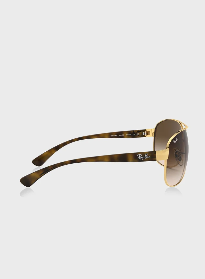 Ray-Ban 0Rb3386 Aviator Sunglasses