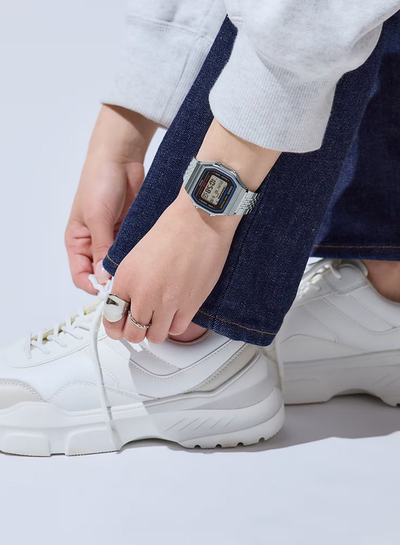 CASIO Vintage Bluetooth Step Tracker Stainless Steel Watch ABL-100WE-1A - Image 3