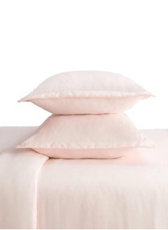 Serta SERTA Simply Clean Ultra Soft Hypoallergenic Stain Resistant 2 Piece Solid Duvet Cover Set, Blush, Twin/Twin XL  - Image 1