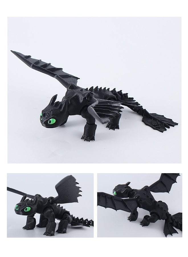 3D Printing Models, 3D Printing Dragon, 3D Printing Cute Animals, 3D Printing Teaching, Joint Movement, Holiday Gifts, Birthday Gifts, Desktop Ornaments  - Image 2