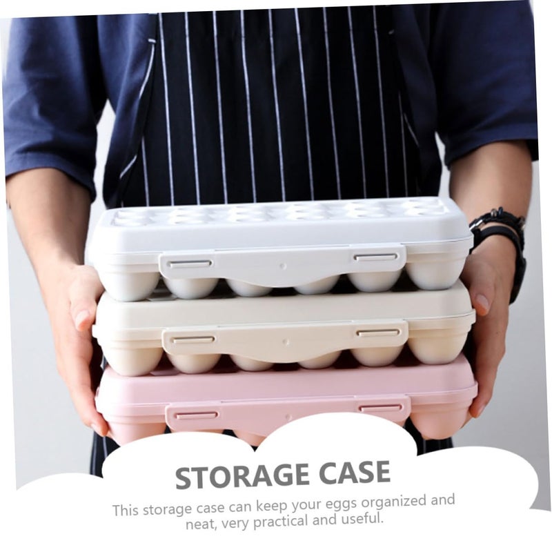 Durable Outdoor Egg Storage Box With Lid For Camping Travel Household Organizer - Image 5