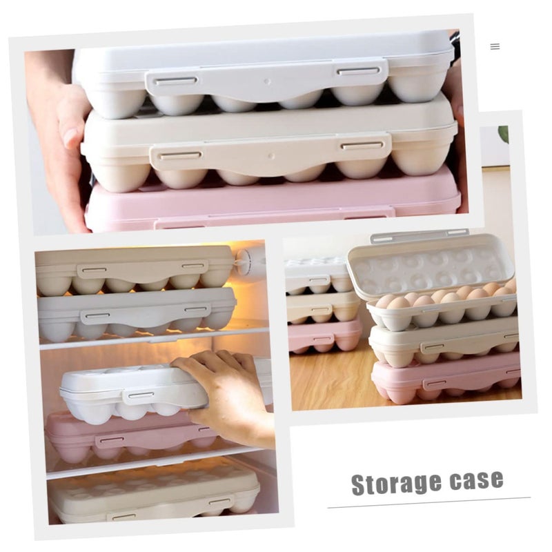 Durable Outdoor Egg Storage Box With Lid For Camping Travel Household Organizer - Image 4