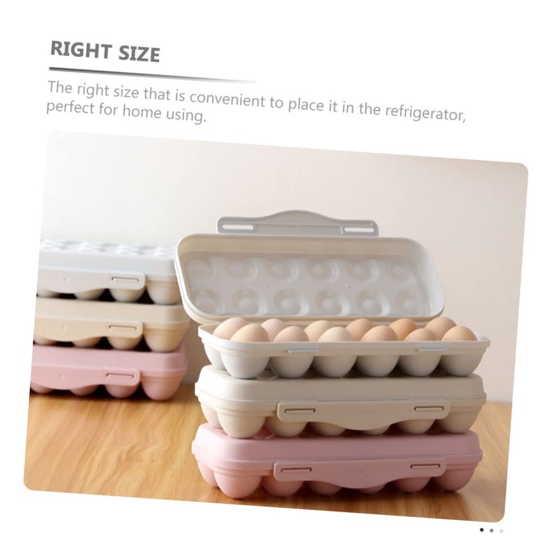 Durable Outdoor Egg Storage Box With Lid For Camping Travel Household Organizer - Image 3